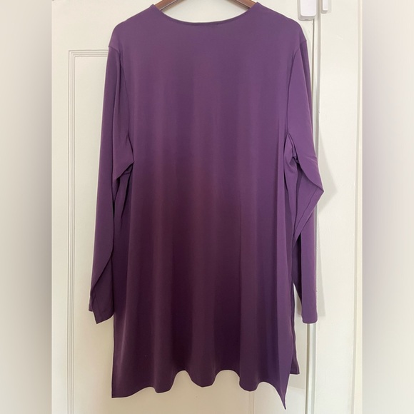 Universal Standard Velvety-Cool Jersey Column Tunic M/18-20 - Picture 6 of 6